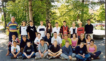 Klasse 7b Hauptschule Am Steinberg Rthenbach  Schj.1999/2000